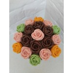Розы из шоколада в коробке арт. 1
